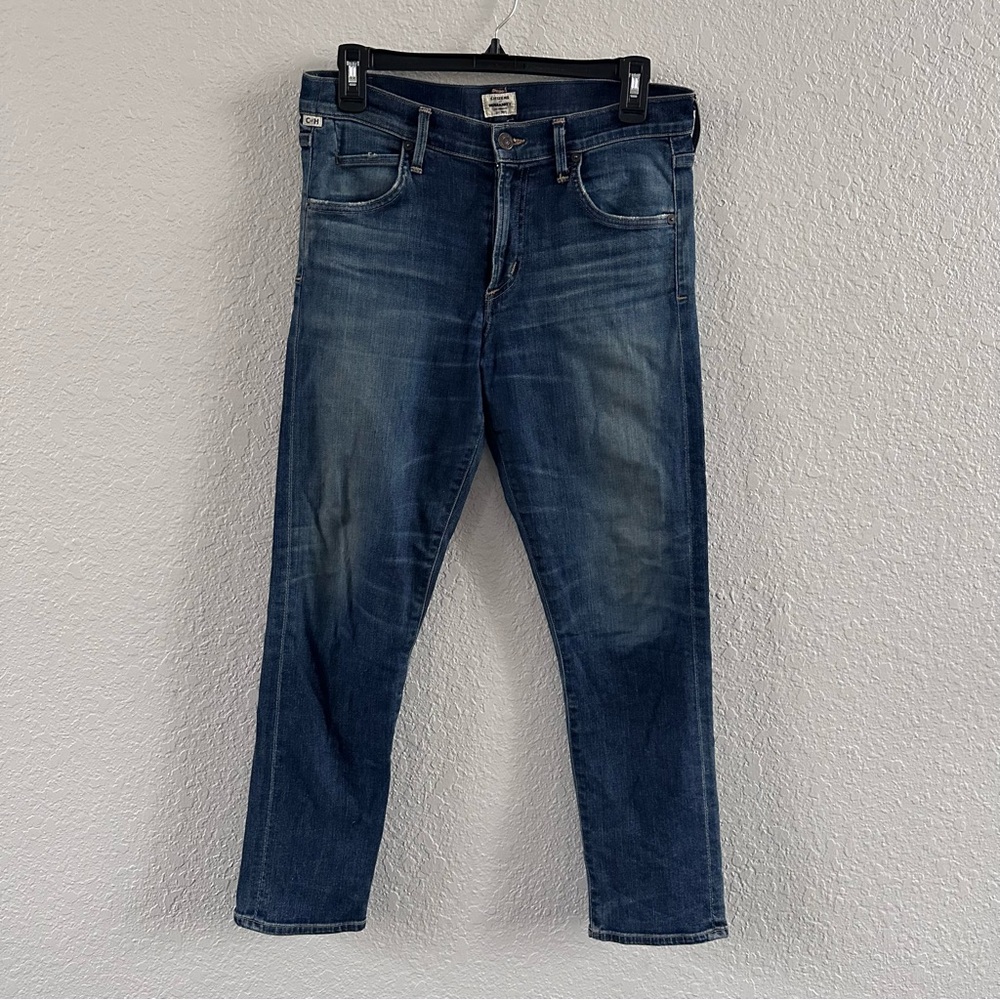 Citizens of Humanity Size 27 Medium Wash Slim Straight Jeans Made in USA - Picture 2 of 14